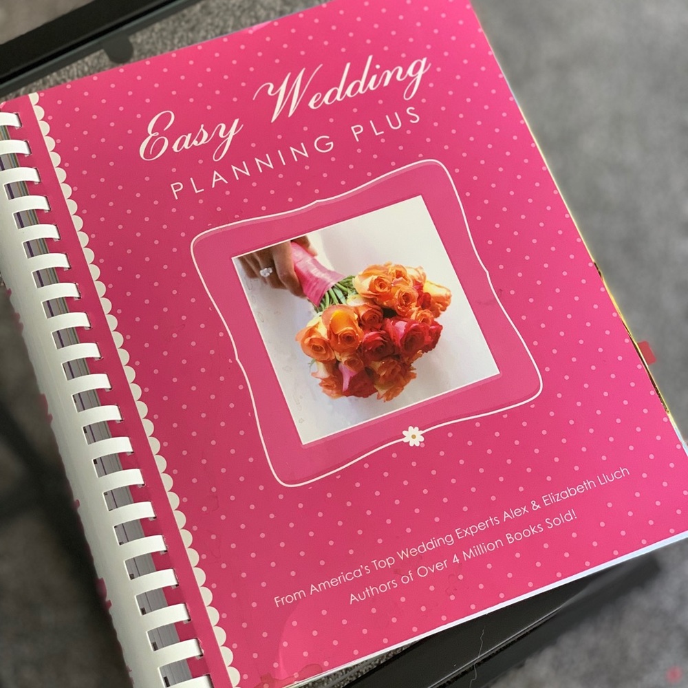 sold— Wedding Planning Book